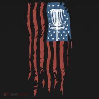 Funny Disc Golf American Flag Disc Frisbee Golf Tank Top thumb 6