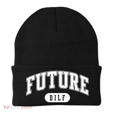 Future Dilf Gift I Love Dilfs Gift Beanie