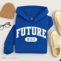 Future Dilf Gift I Love Dilfs Gift Hoodie thumb 4