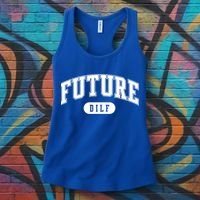 Future Dilf Gift I Love Dilfs Gift Women's Tank Top thumb 3