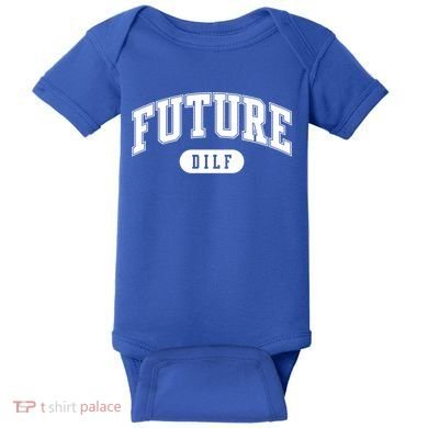 Future Dilf Gift I Love Dilfs Gift Baby Bodysuit