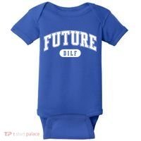 Future Dilf Gift I Love Dilfs Gift Baby Bodysuit thumb 0