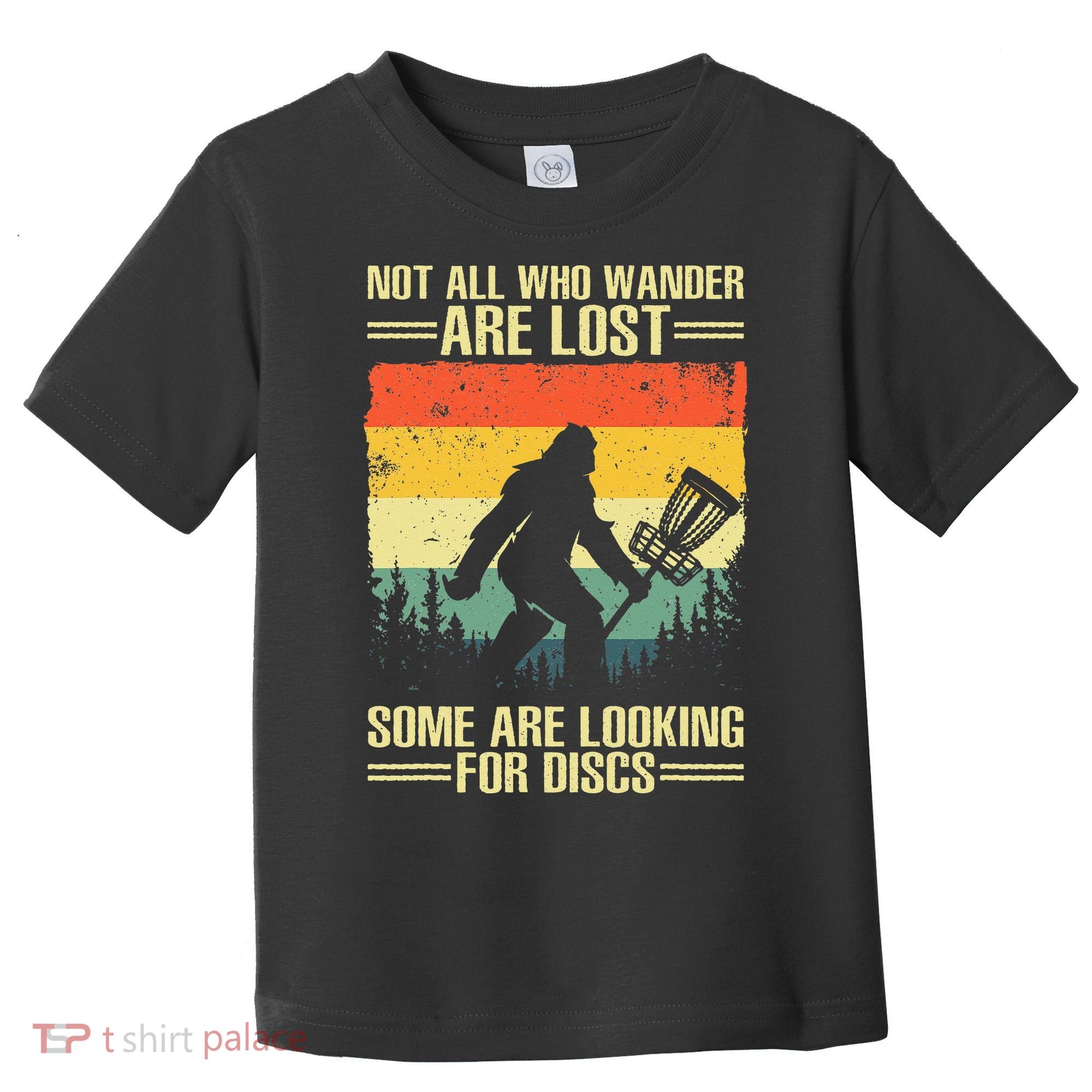 Funny Disc Golf Art For Men Women Kids Disc Golf Player Toddler T-Shirt