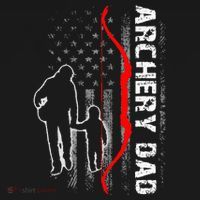 Father's Day Gift Archery Dad Proud Archery Daddy Backpack thumb 2