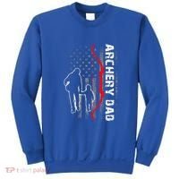 Father's Day Gift Archery Dad Proud Archery Daddy Sweatshirt thumb 0