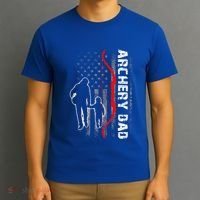 Father's Day Gift Archery Dad Proud Archery Daddy T-Shirt thumb 3