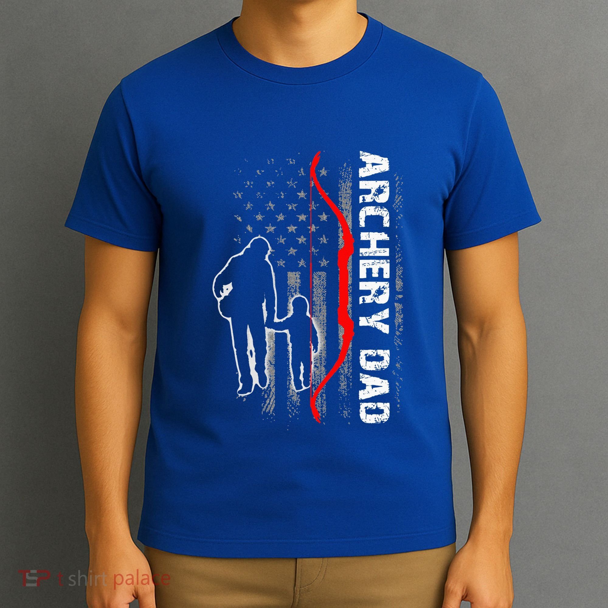 Father's Day Gift Archery Dad Proud Archery Daddy T-Shirt