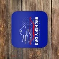Father's Day Gift Archery Dad Proud Archery Daddy Coaster thumb 0