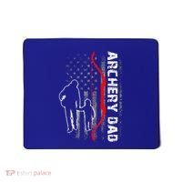 Father's Day Gift Archery Dad Proud Archery Daddy Mousepad thumb 0
