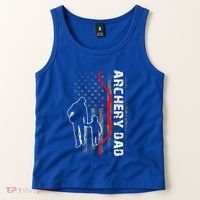 Father's Day Gift Archery Dad Proud Archery Daddy Tank Top thumb 2