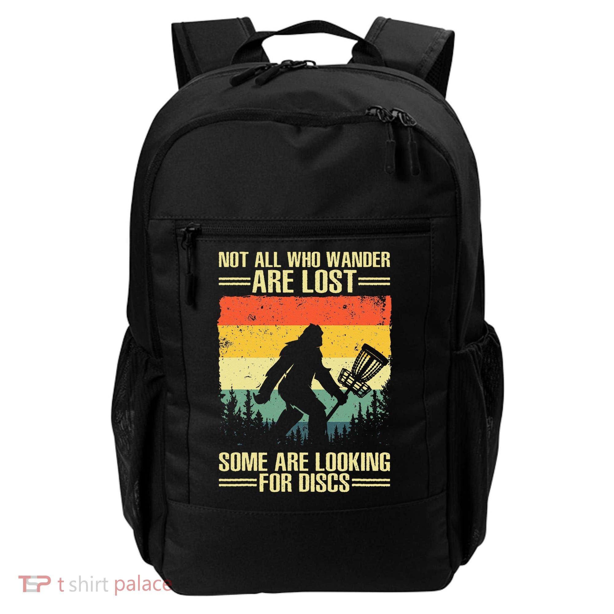 Funny Disc Golf Art For  Disc Golf Player Backpack
