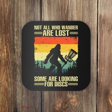 Funny Disc Golf Art For  Disc Golf Player Coaster