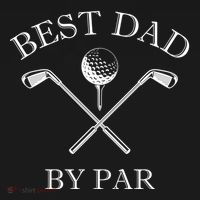 FatherS Day Golf Best Dad By Par LetS Par Par Gift Backpack thumb 2