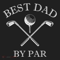 FatherS Day Golf Best Dad By Par LetS Par Par Gift Beanie thumb 2