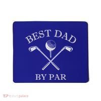FatherS Day Golf Best Dad By Par LetS Par Par Gift Mousepad thumb 0