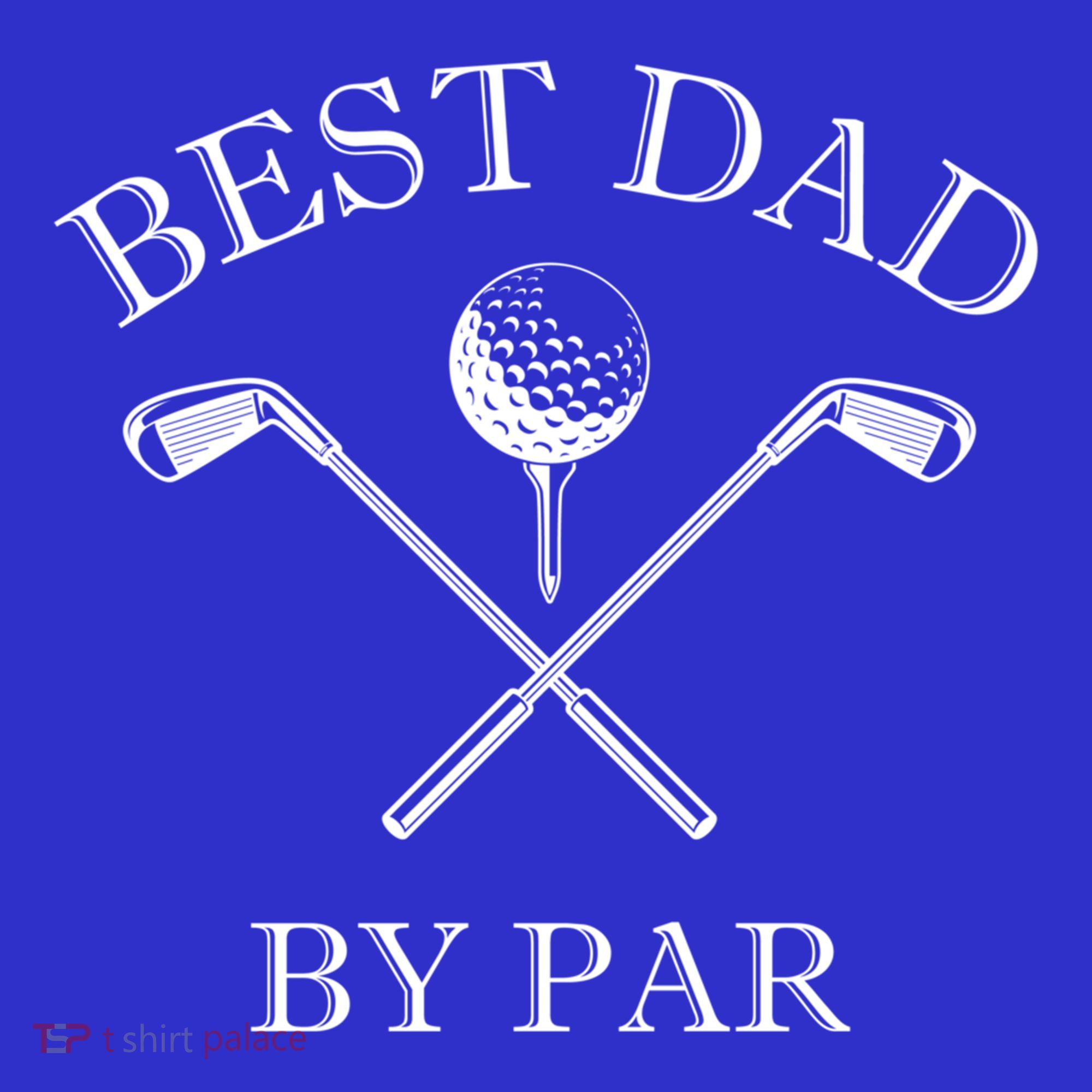 FatherS Day Golf Best Dad By Par LetS Par Par Gift Mousepad