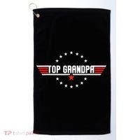 Fathers Day Gift Grandpa Gift From Son Daughter Grandkids Golf Towel thumb 0