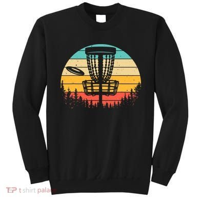 Funny Disc Golf Art For Vintage Disc Golfer Lovers Sweatshirt
