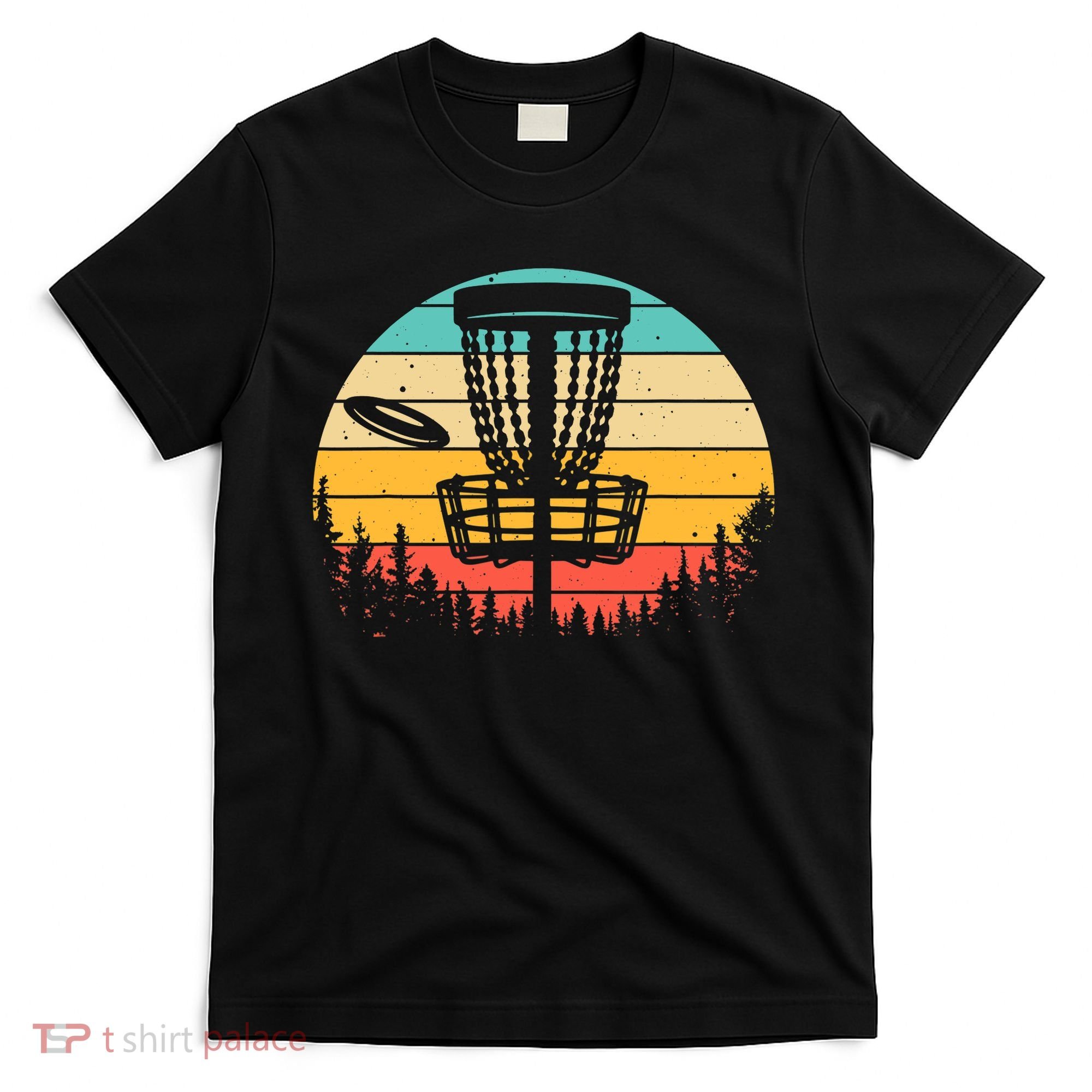 Funny Disc Golf Art For Vintage Disc Golfer Lovers T-Shirt