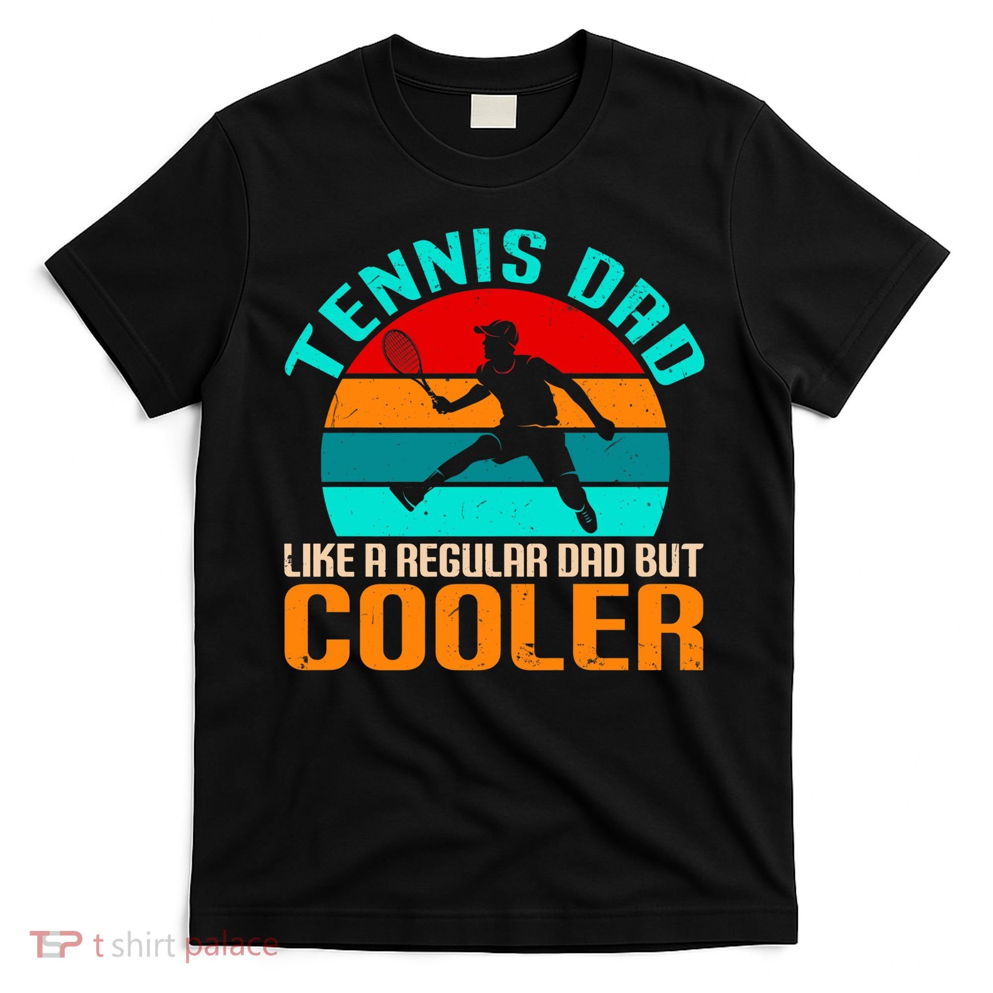 Father's Day Gift Tennis Dad Vintage Tennis Player Premium T-Shirt