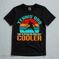 Father's Day Gift Tennis Dad Vintage Tennis Player Premium T-Shirt thumb 5