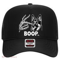 Funny Dog German Shepherd Skeleton Hand Boop Costume Hat thumb 0
