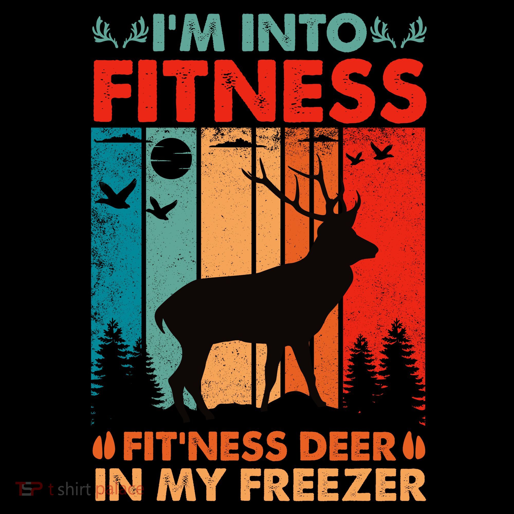 Funny Deer Hunter Gift Backpack