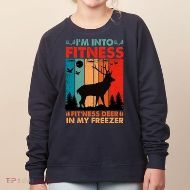 Funny Deer Hunter Gift Women's Sweatshirt
