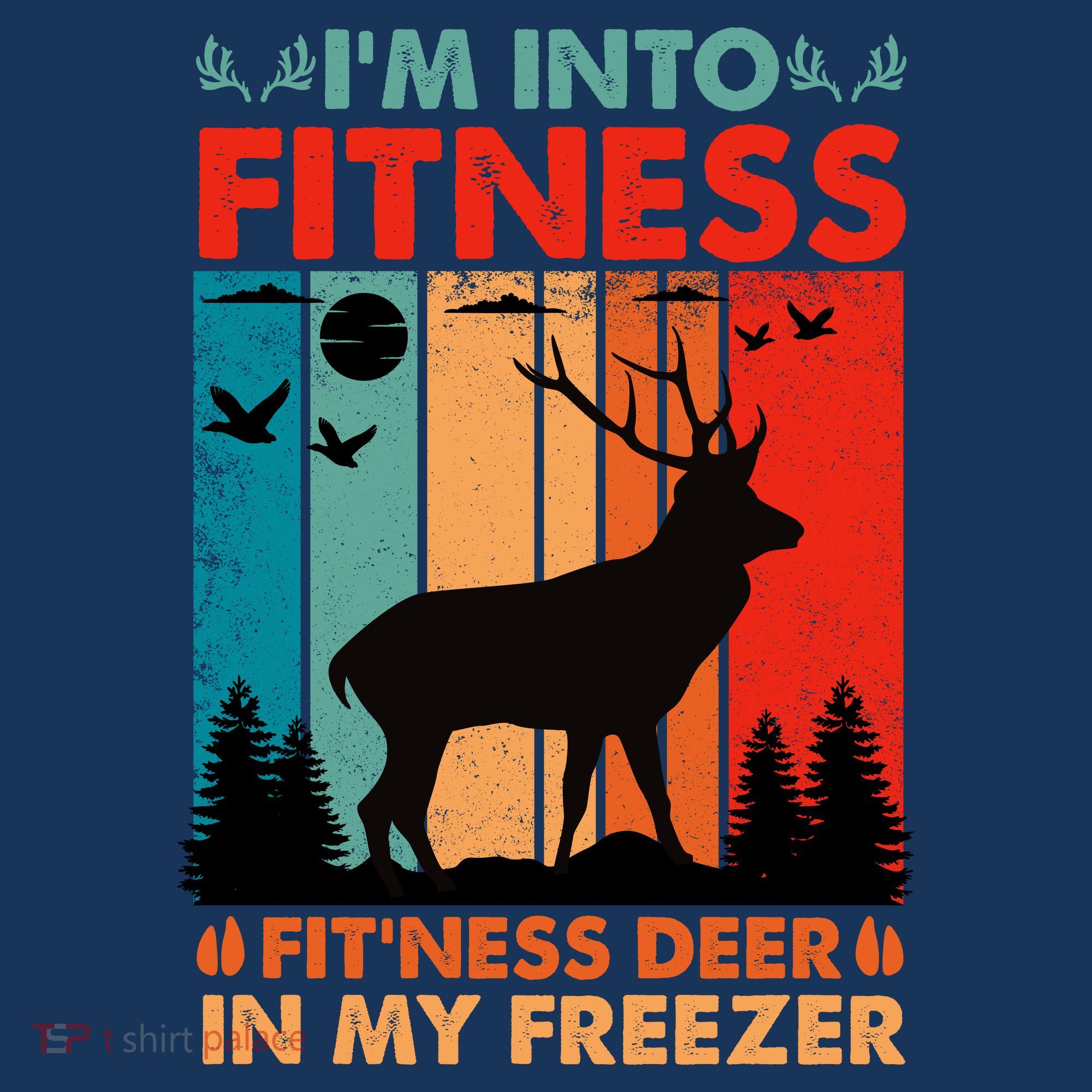 Funny Deer Hunter Gift Coaster