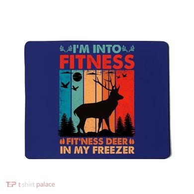 Funny Deer Hunter Gift Mousepad