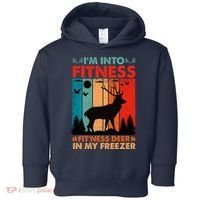 Funny Deer Hunter Gift Toddler Hoodie thumb 0