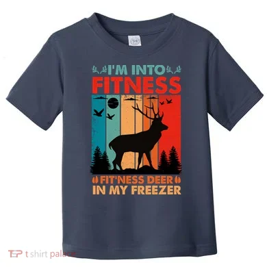 Funny Deer Hunter Gift Toddler T-Shirt