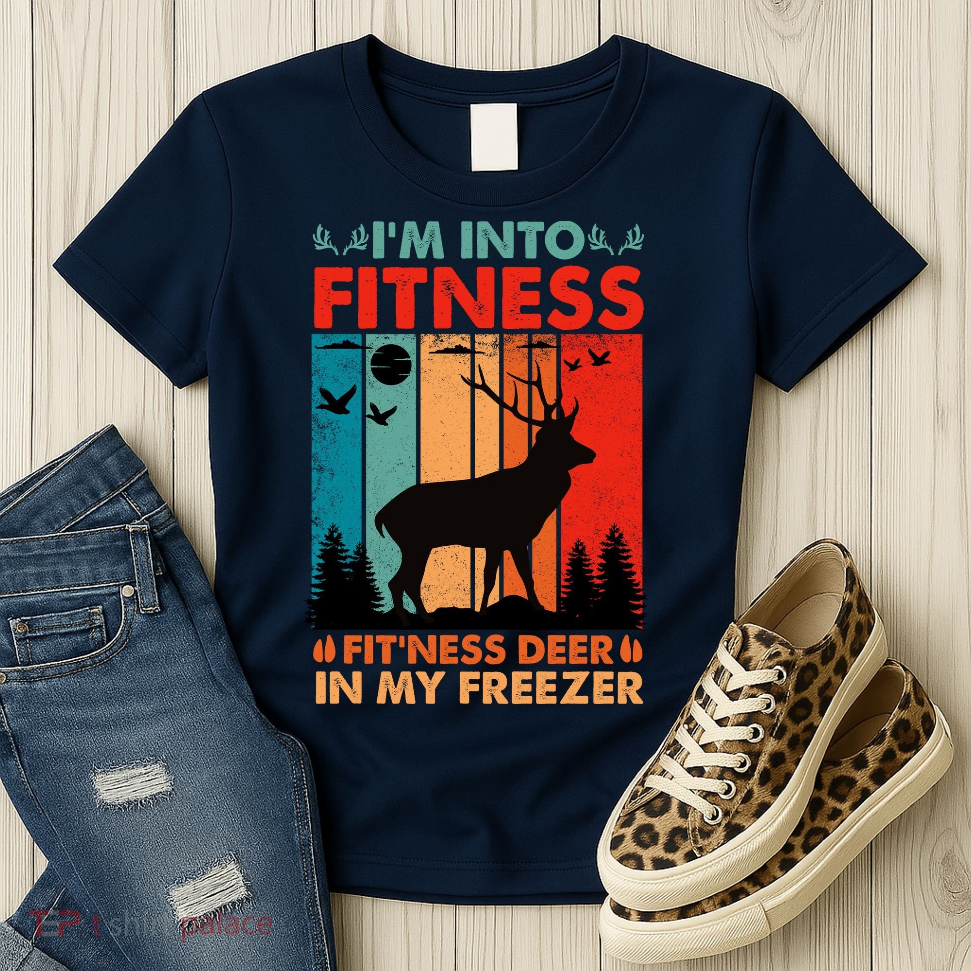 Funny Deer Hunter Gift Women's T-Shirt