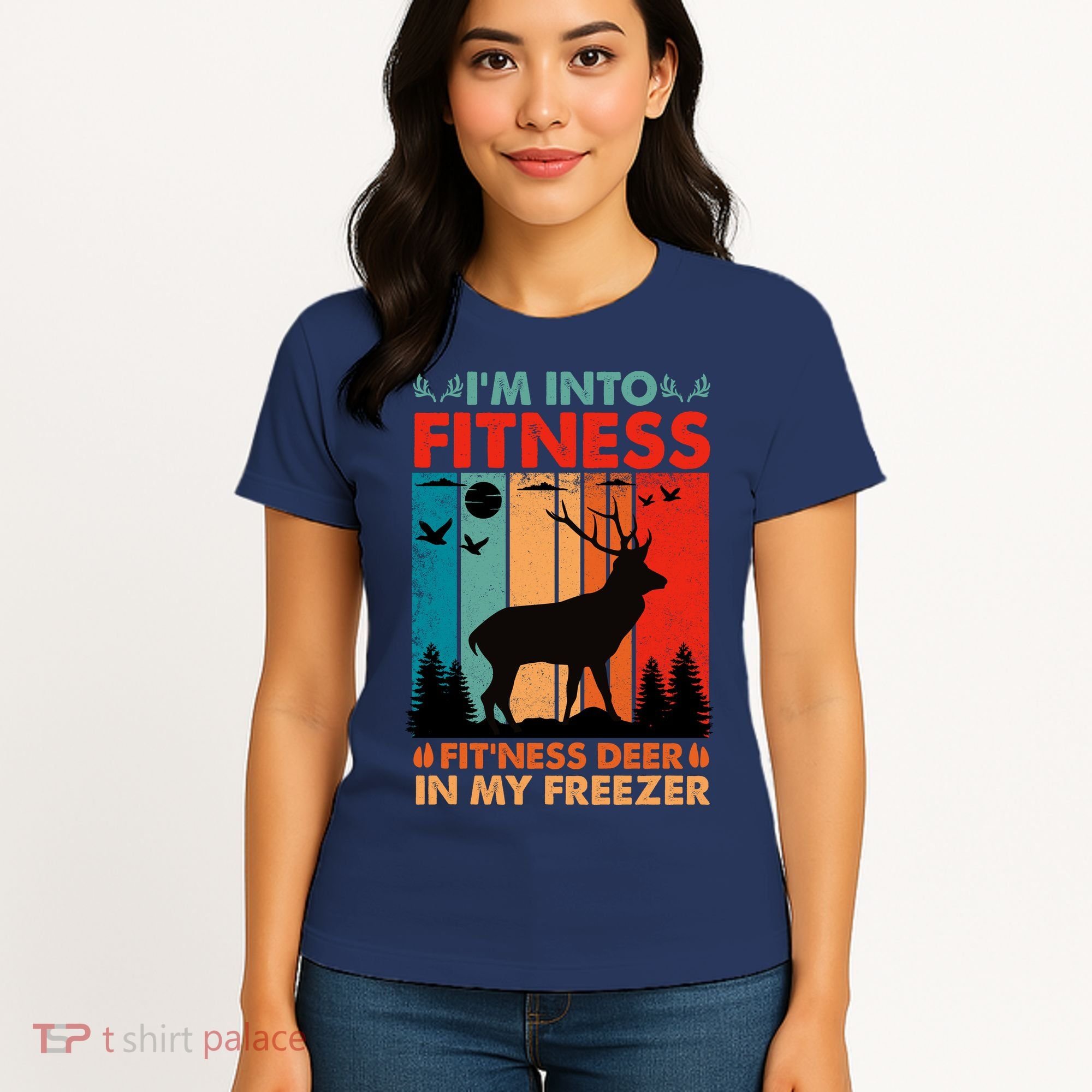 Funny Deer Hunter Gift Women's T-Shirt