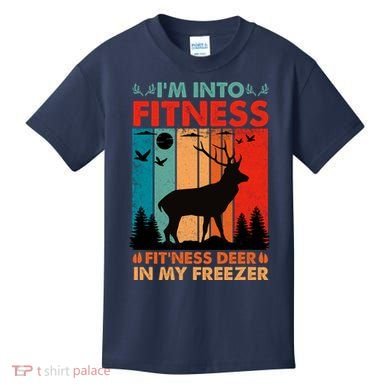 Funny Deer Hunter Gift Kids T-Shirt