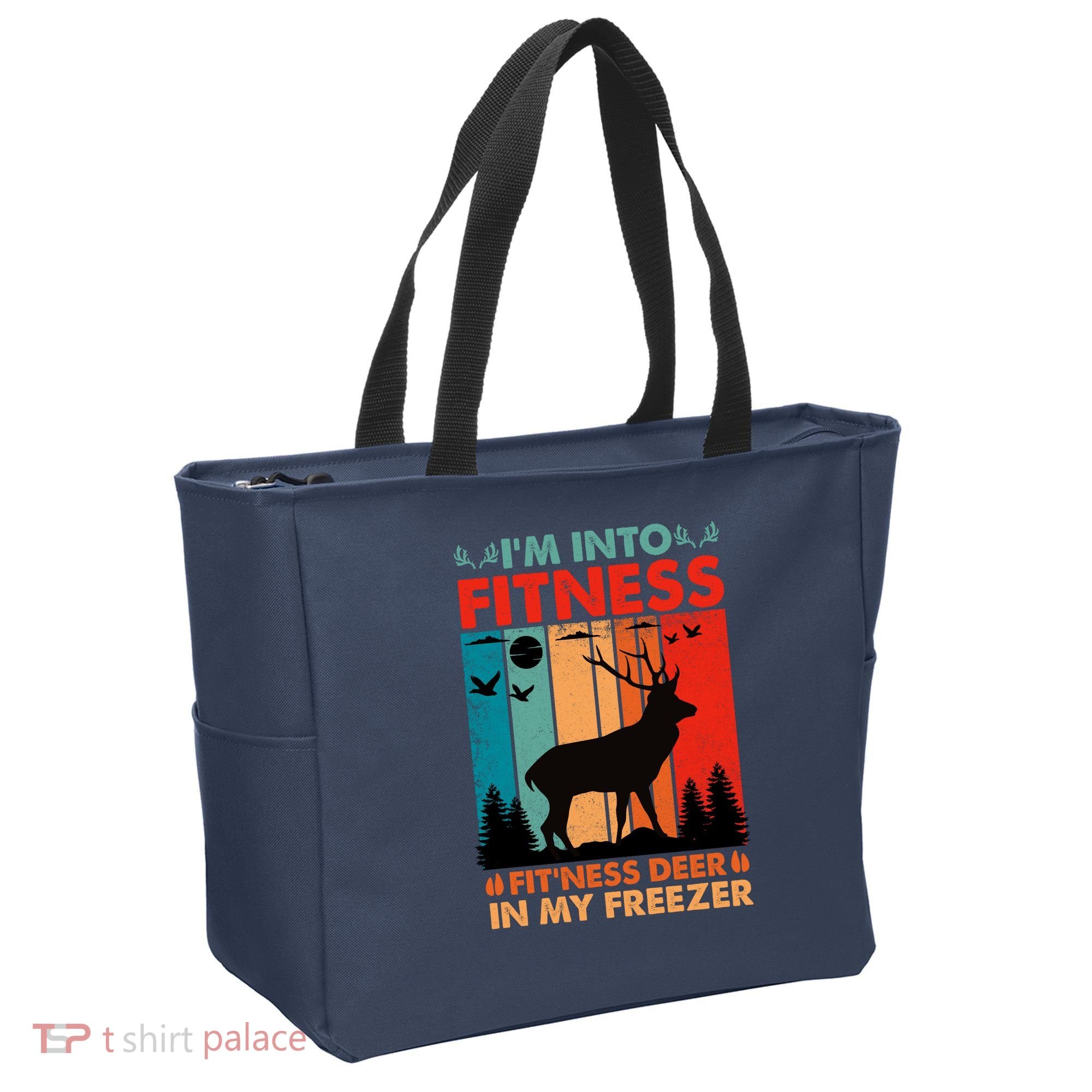 Funny Deer Hunter Gift Tote Bag