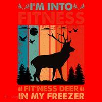 Funny Deer Hunter Gift Santa Hat thumb 1