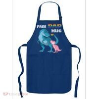 Free Dad Hugs Dinosaur Rainbow Lgbt Pride Month Fathers Day Gift Apron thumb 0