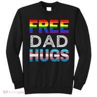 Free Dad Hugs Pride Month Proud Ally Sweatshirt thumb 0