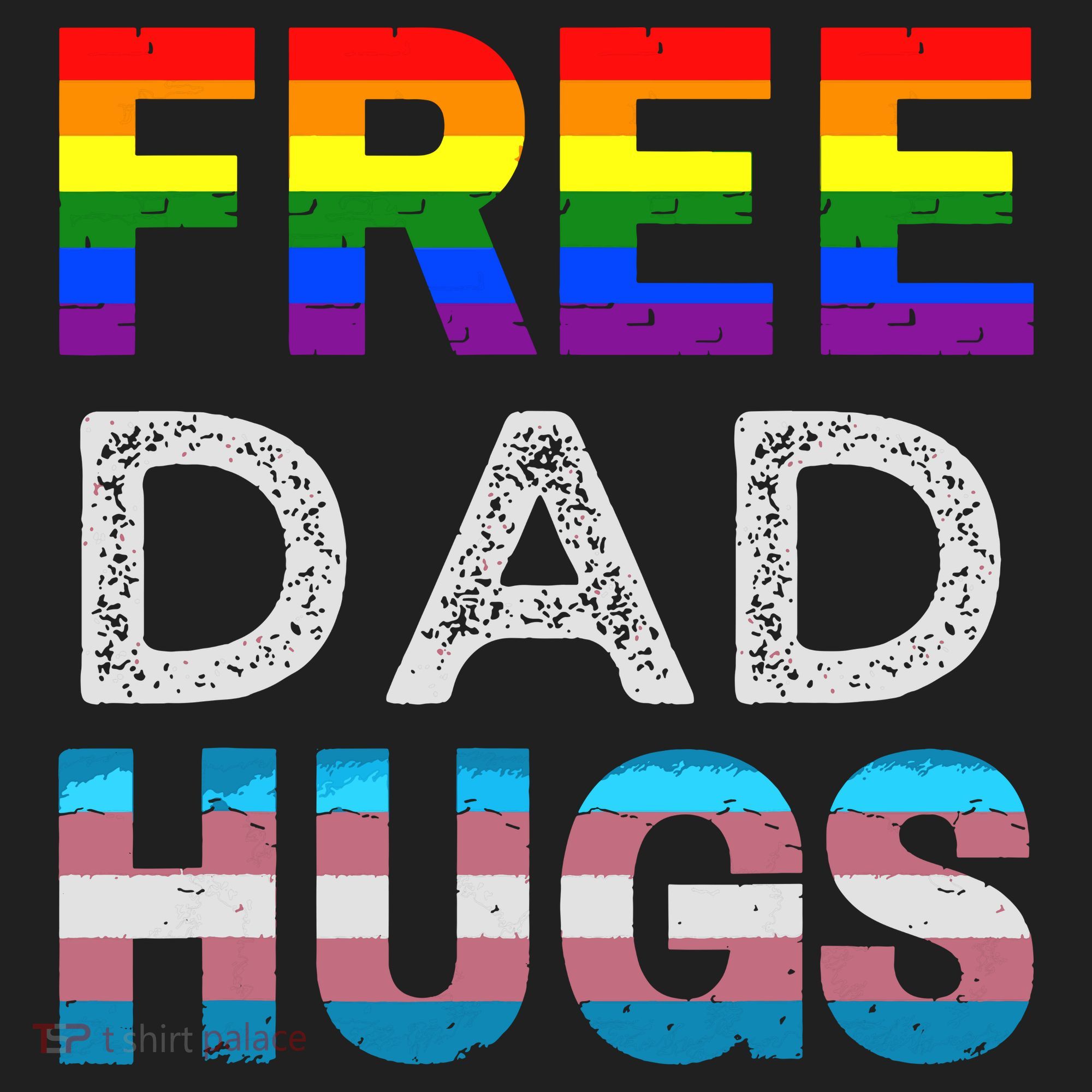 Free Dad Hugs Pride Month Proud Ally Beanie