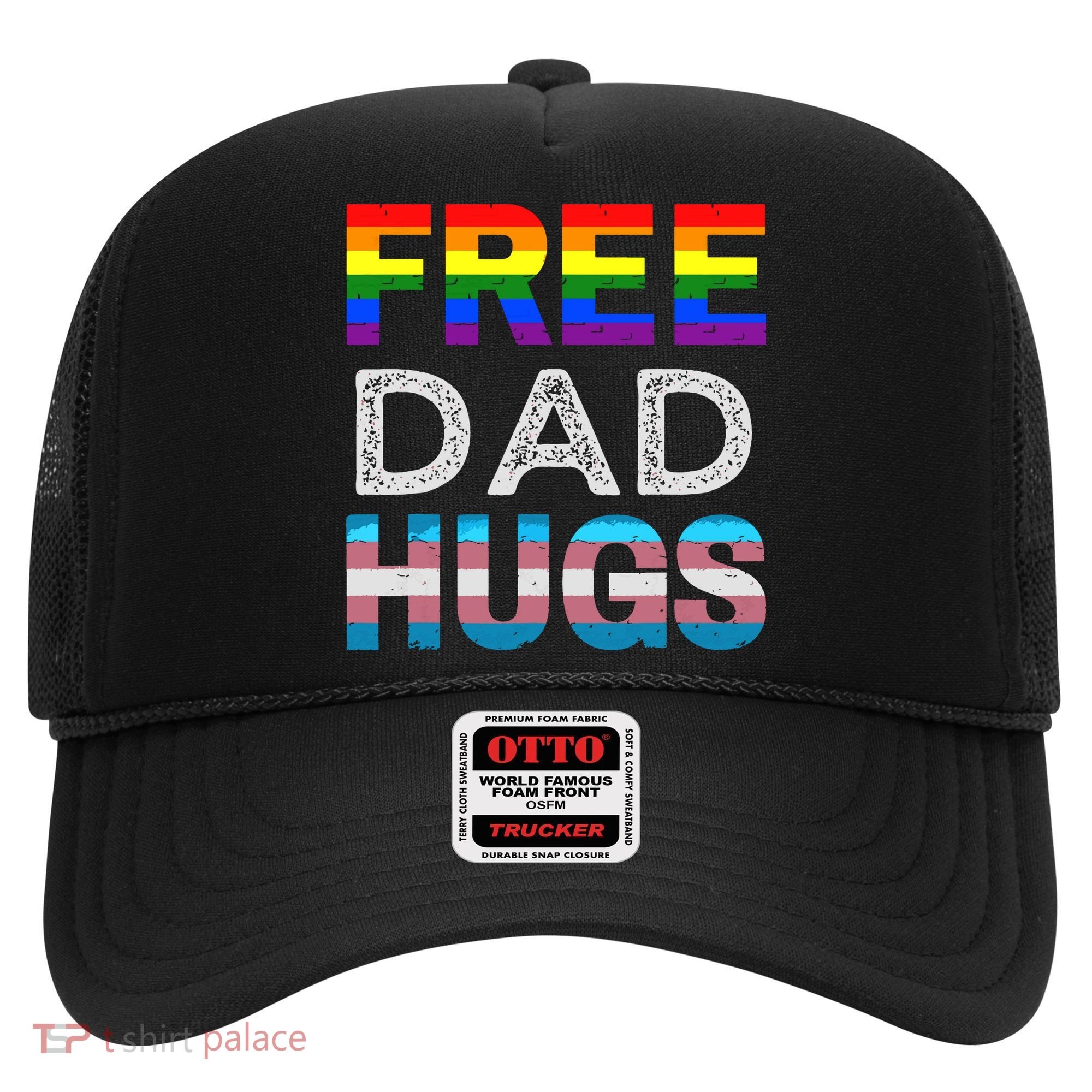 Free Dad Hugs Pride Month Proud Ally Hat