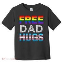 Free Dad Hugs Pride Month Proud Ally Toddler T-Shirt thumb 0