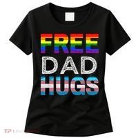 Free Dad Hugs Pride Month Proud Ally Women's T-Shirt thumb 0