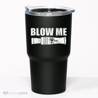 Funny Duck Hunting Blow Me Duck Call Waterfowl Hunter Gift Tumbler thumb 0