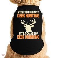 Funny Deer Hunting Doggie Tank thumb 0