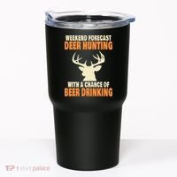 Funny Deer Hunting Tumbler thumb 0