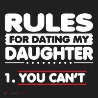 Funny Dad Humor Gift Rules For Dating My Daughter Meaningful Gift Women's Sweatshirt thumb 2