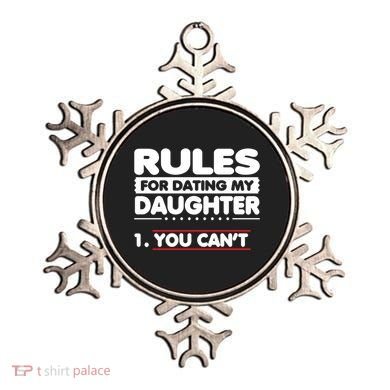 Funny Dad Humor Gift Rules For Dating My Daughter Meaningful Gift Ornament