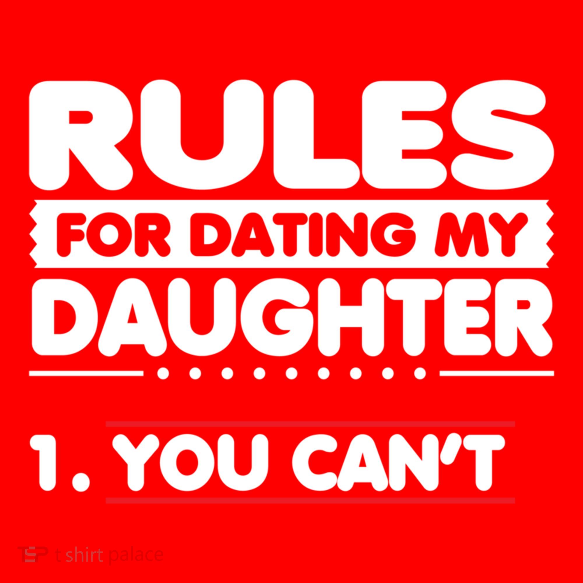 Funny Dad Humor Gift Rules For Dating My Daughter Meaningful Gift Santa Hat