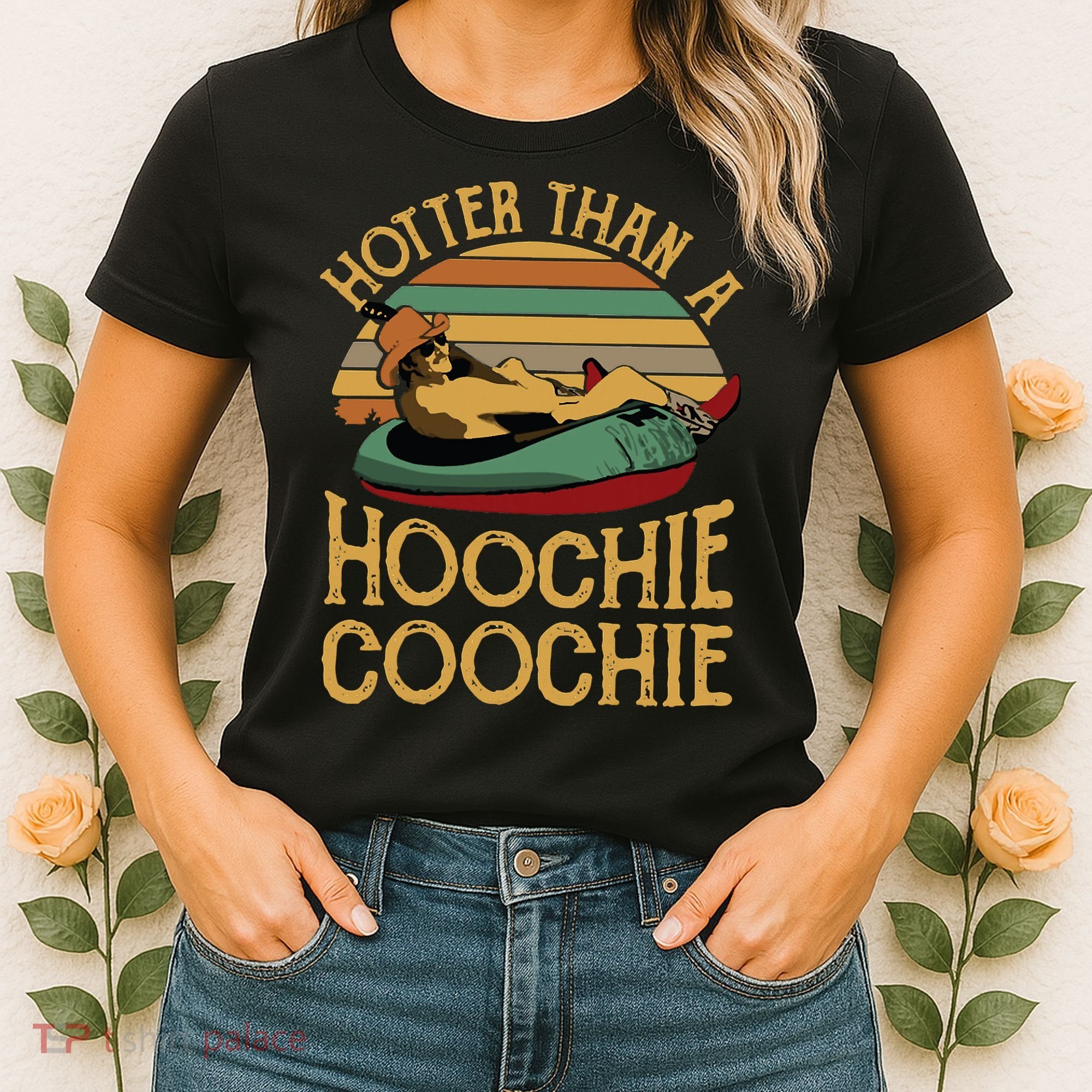 Funny Daddy Hotter Than A Hoochie Coochie Women's T-Shirt